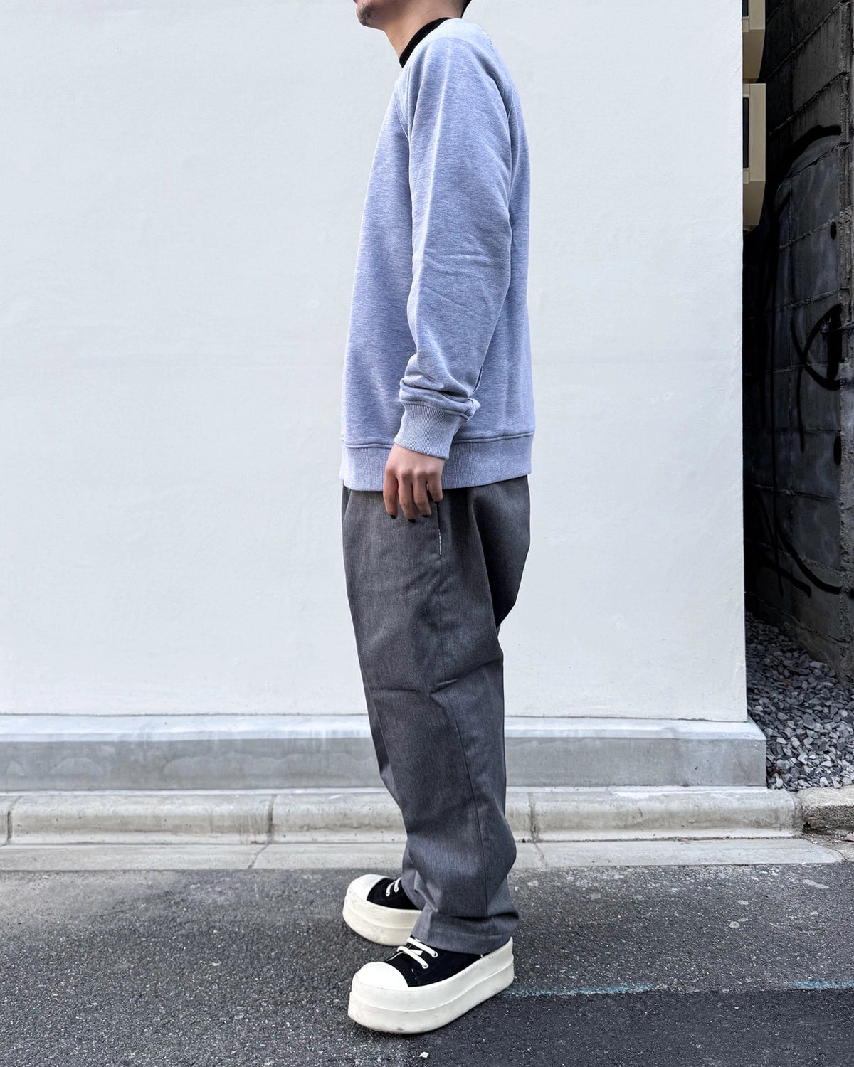 AKA SIX/SCRAP MOHAIR JUMPER 