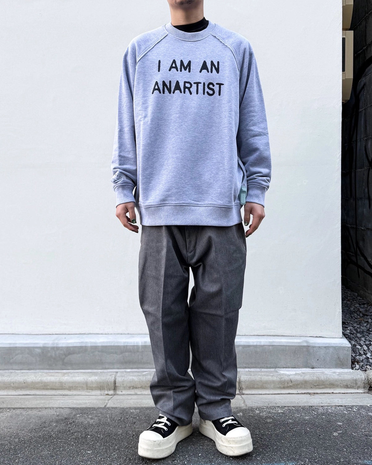 AKA SIX/SCRAP MOHAIR JUMPER 