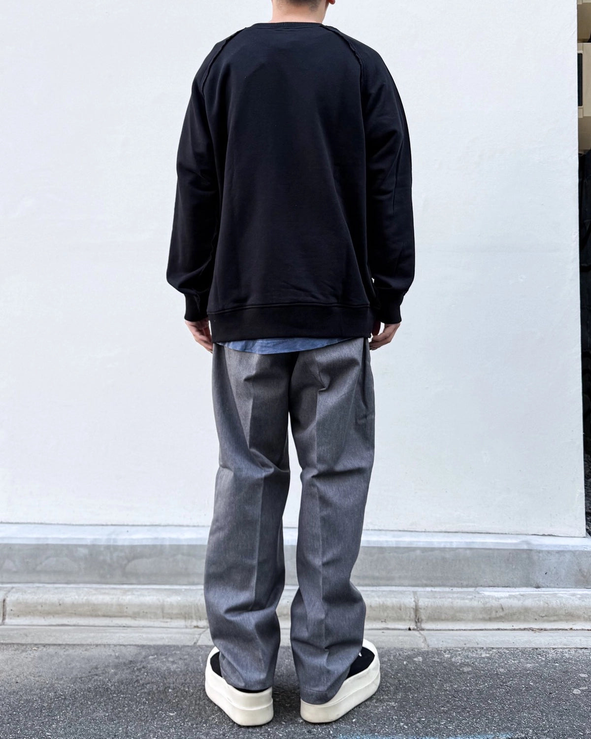 AKA SIX/SCRAP MOHAIR JUMPER 