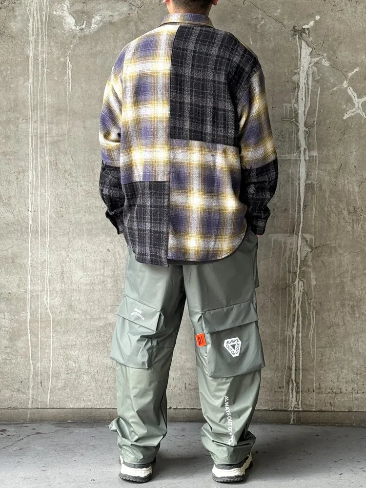 未使用〈ALWAYS OUT OF STOCK〉チェックシャツジャケットL 未使用〈ALWAYS OUT OF STOCK〉チェックシャツジャケットL