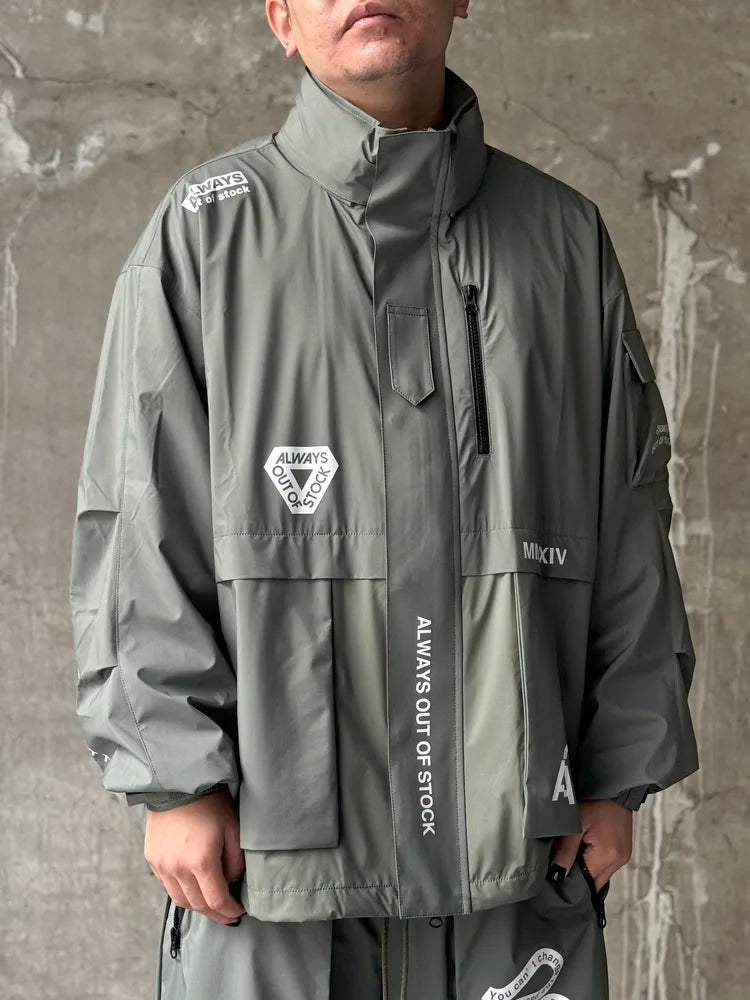 ALWAYS OUT OF STOCK / THREE LAYER TRACK JACKET (HA-024202106)