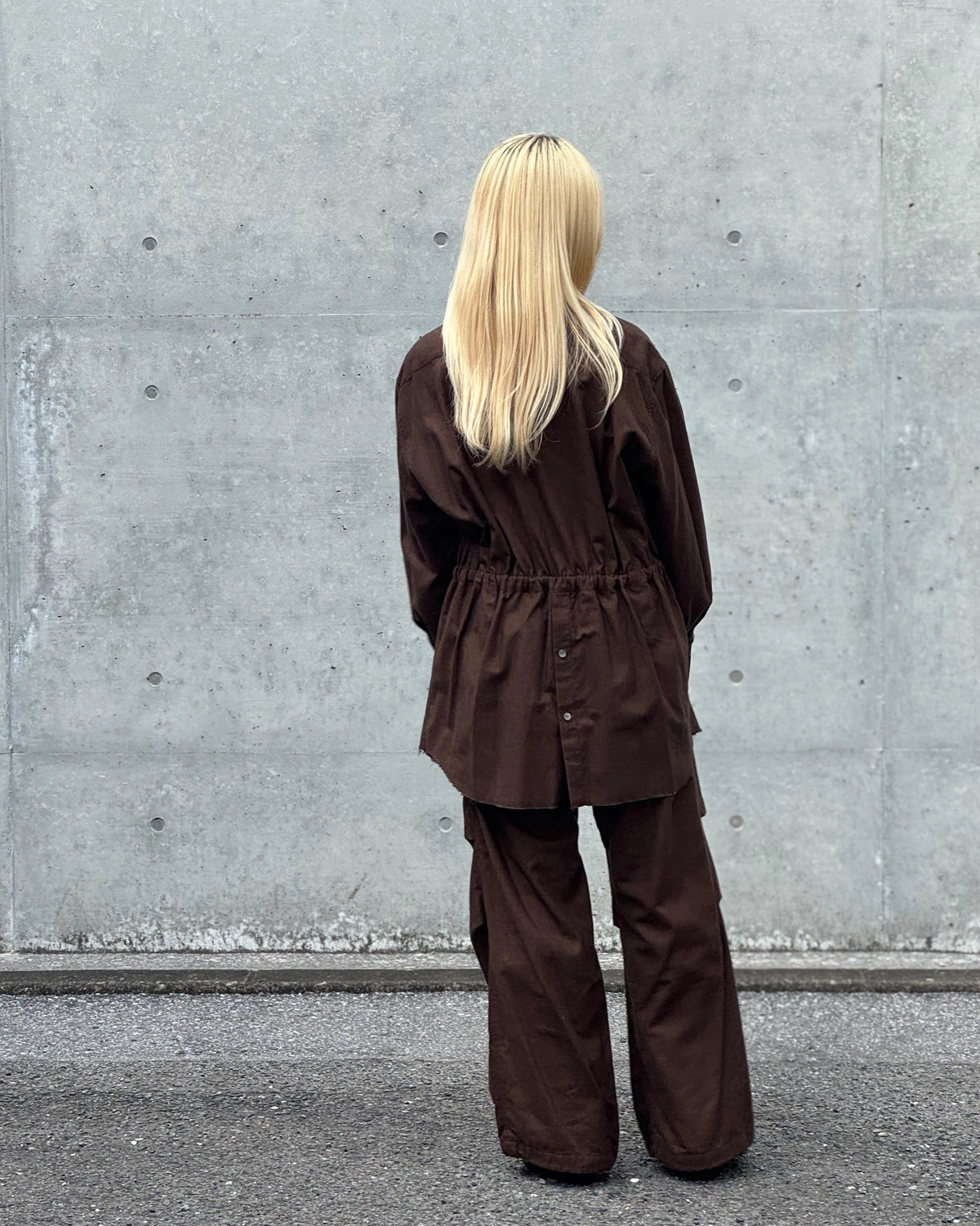 PHEENY / Cotton Tencel Check Snow Pants (PA26-PT03)