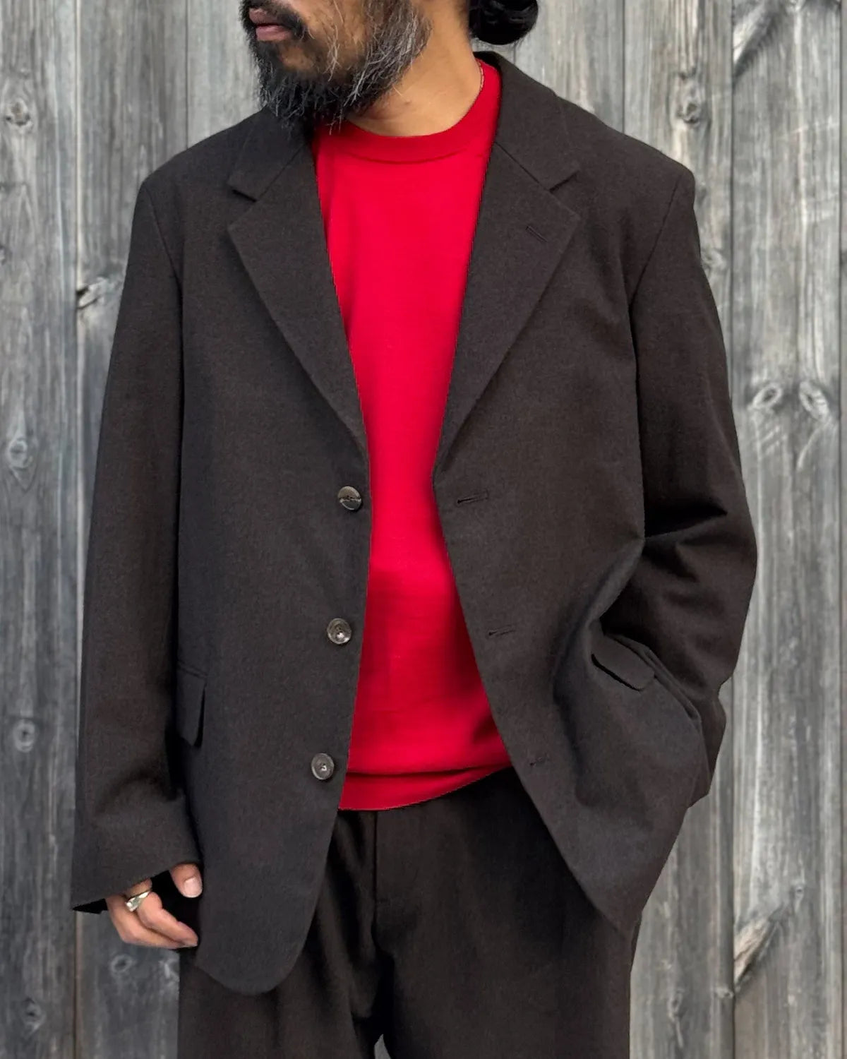 A.PRESSE / Wool Flannel Jacket (26AAP-01-25)