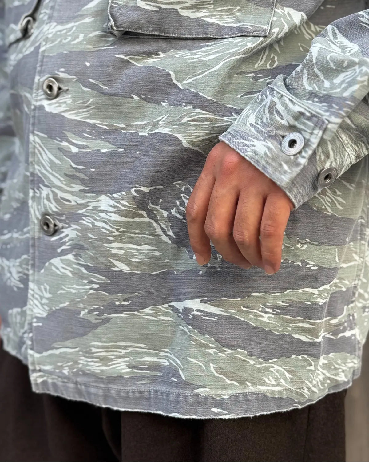 A.PRESSE / Vintage US ARMY Tiger Stripe Jacket (26AAP-01-73)
