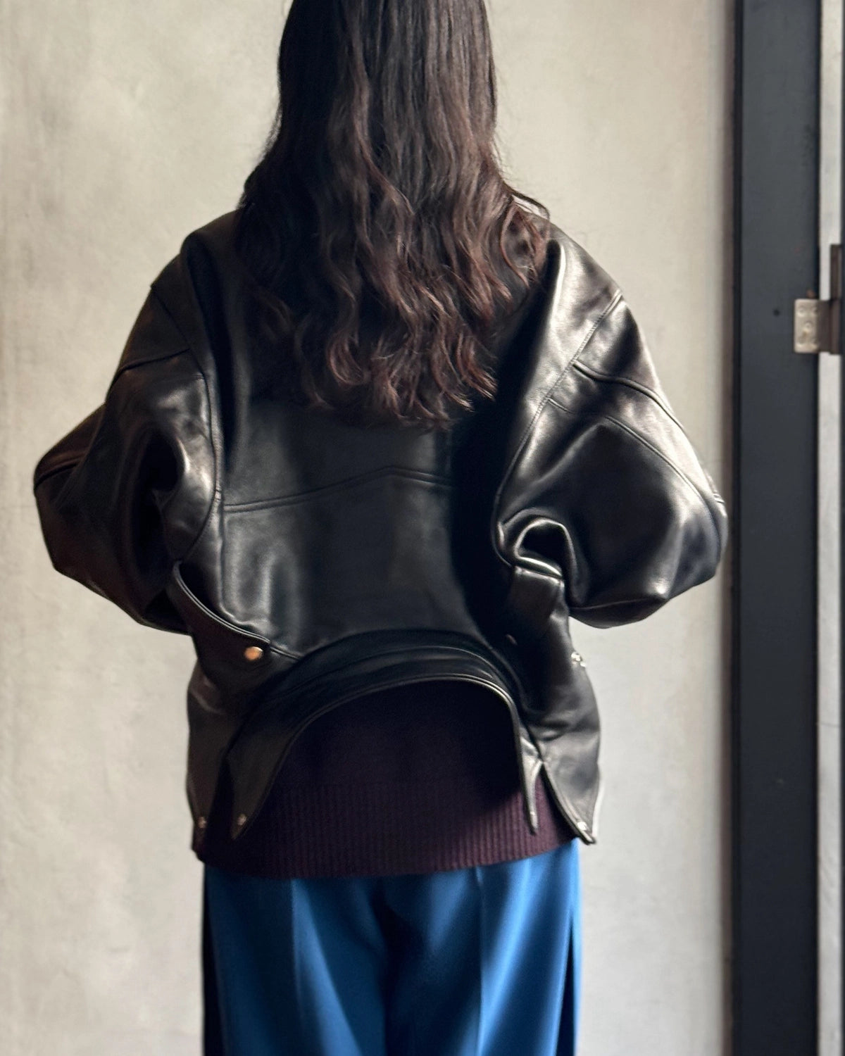beautiful people / double-end vintage leather GT riders jacket (1646102427)