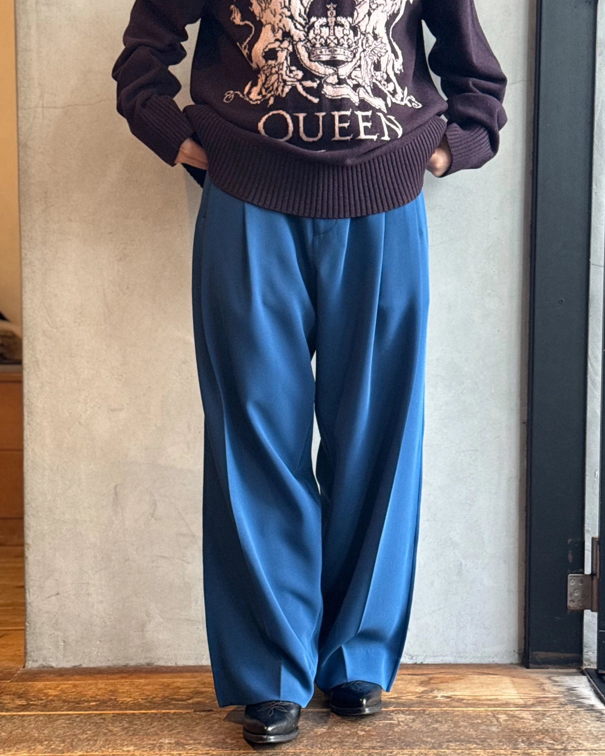 beautiful people / rock-knit QUEEN knit pullover -Women's- (1646210014)