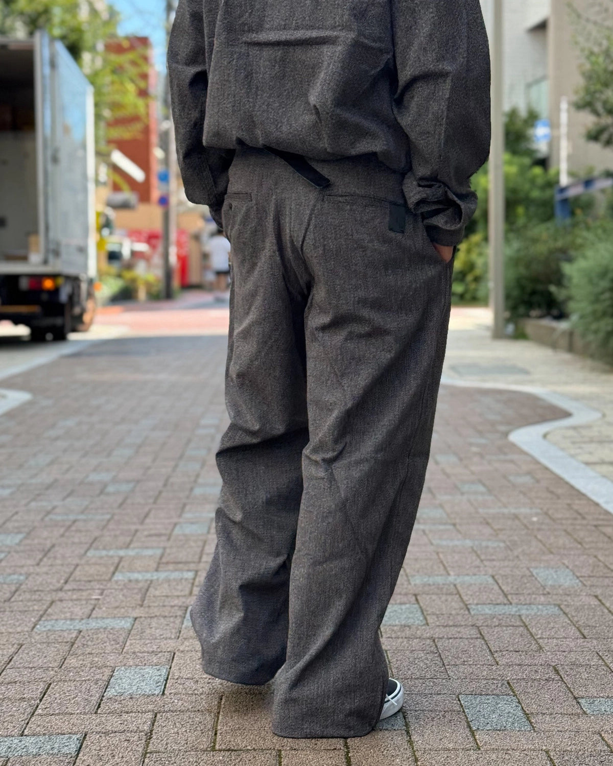 N.HOOLYWOOD COMPILE × BIG MAC /  BLACK CHAMBRAY WORK PANTS (2262-PT60-026)