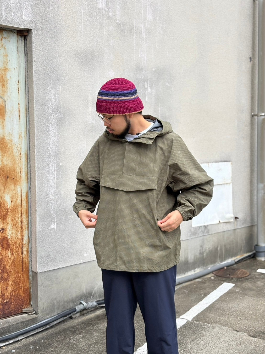 Acy / NYLON ANORAK V4 (ACYSE-24AW-004)