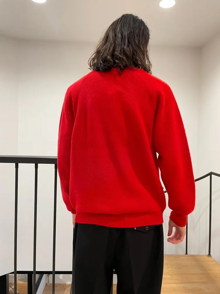 BATONER / INNOCENT CASHMERE SIGNATURE CREW NECK (BN-FU-009)