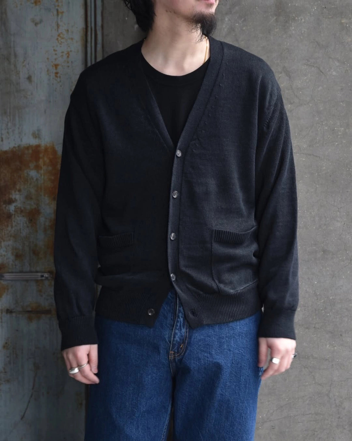 BATONER / LINEN CARDIGAN (BN-25SM-022)