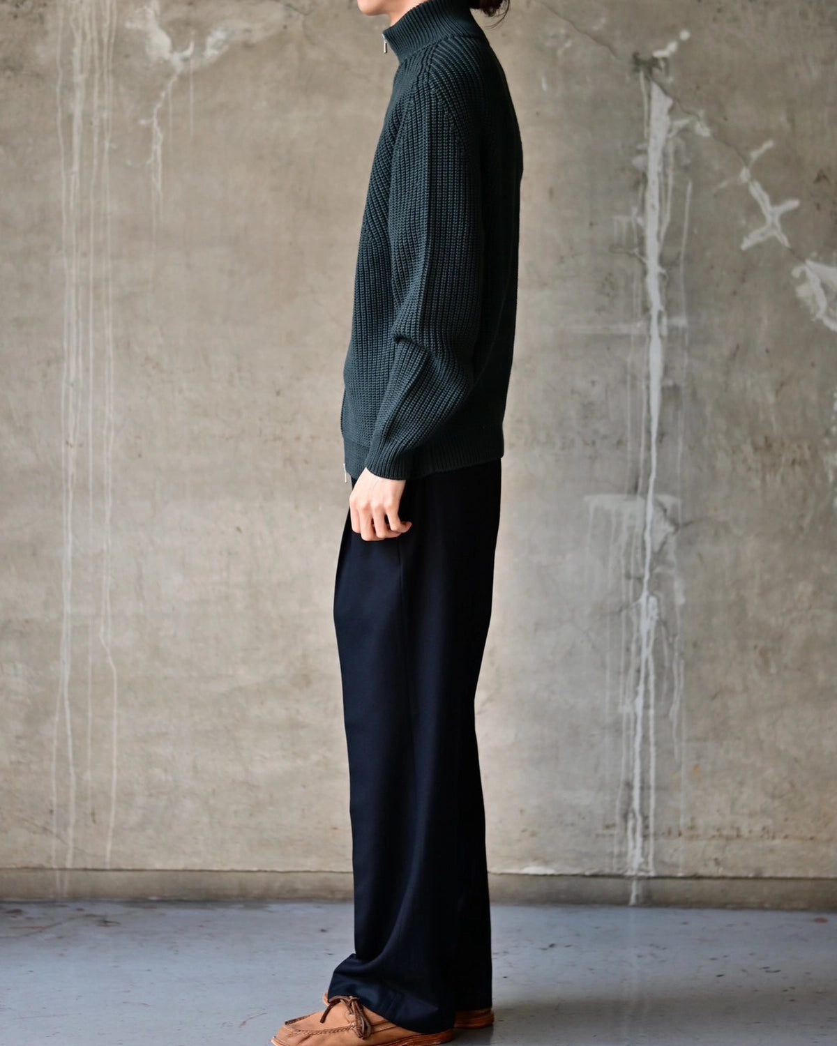 BATONER / SIGNATURE DRIVERS KNIT (BN-26FM-049)