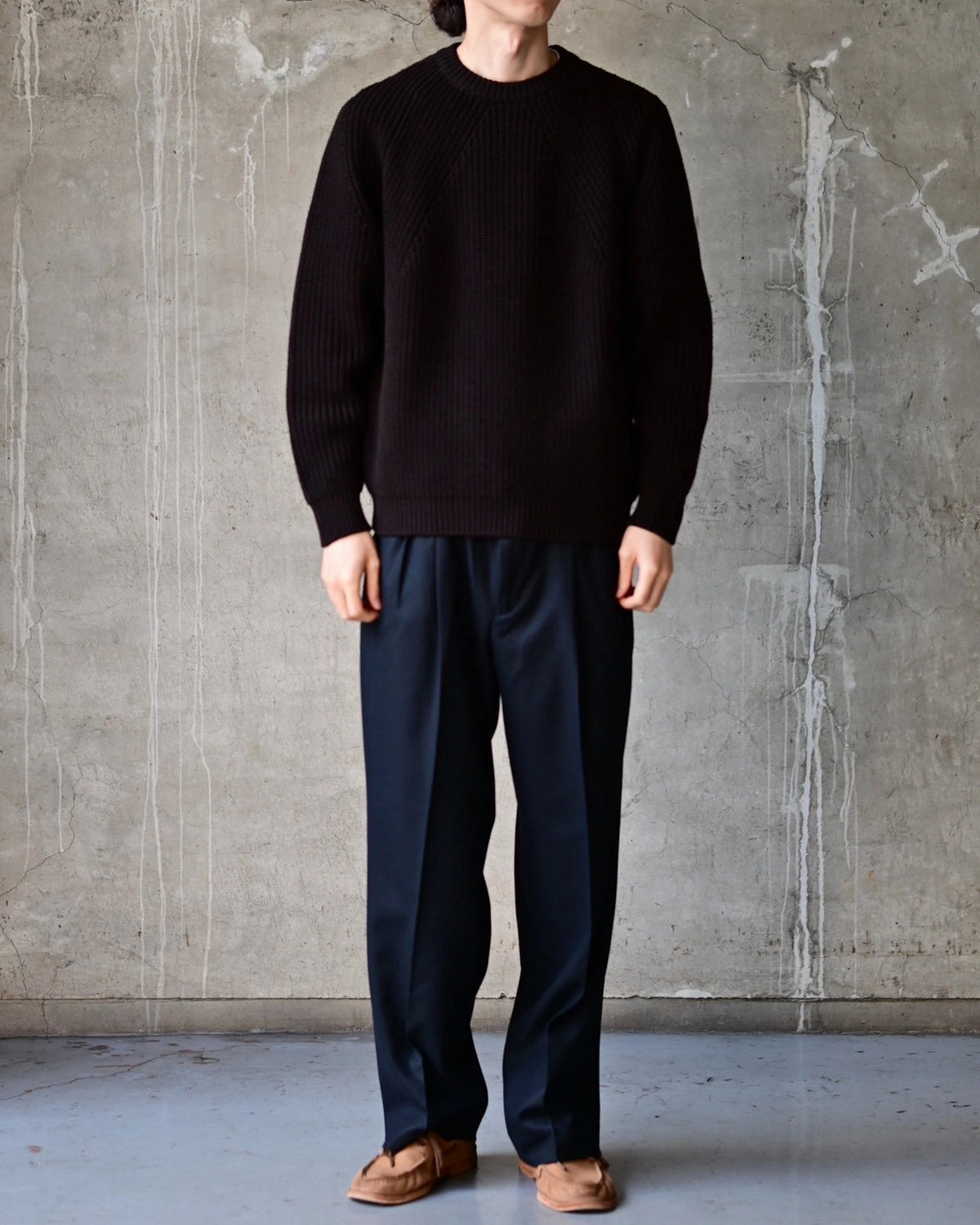 BATONER / SIGNATURE CREW NECK (BN-26FM-047)