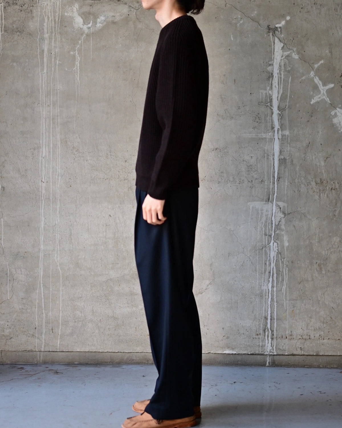 BATONER / SIGNATURE CREW NECK (BN-26FM-047)