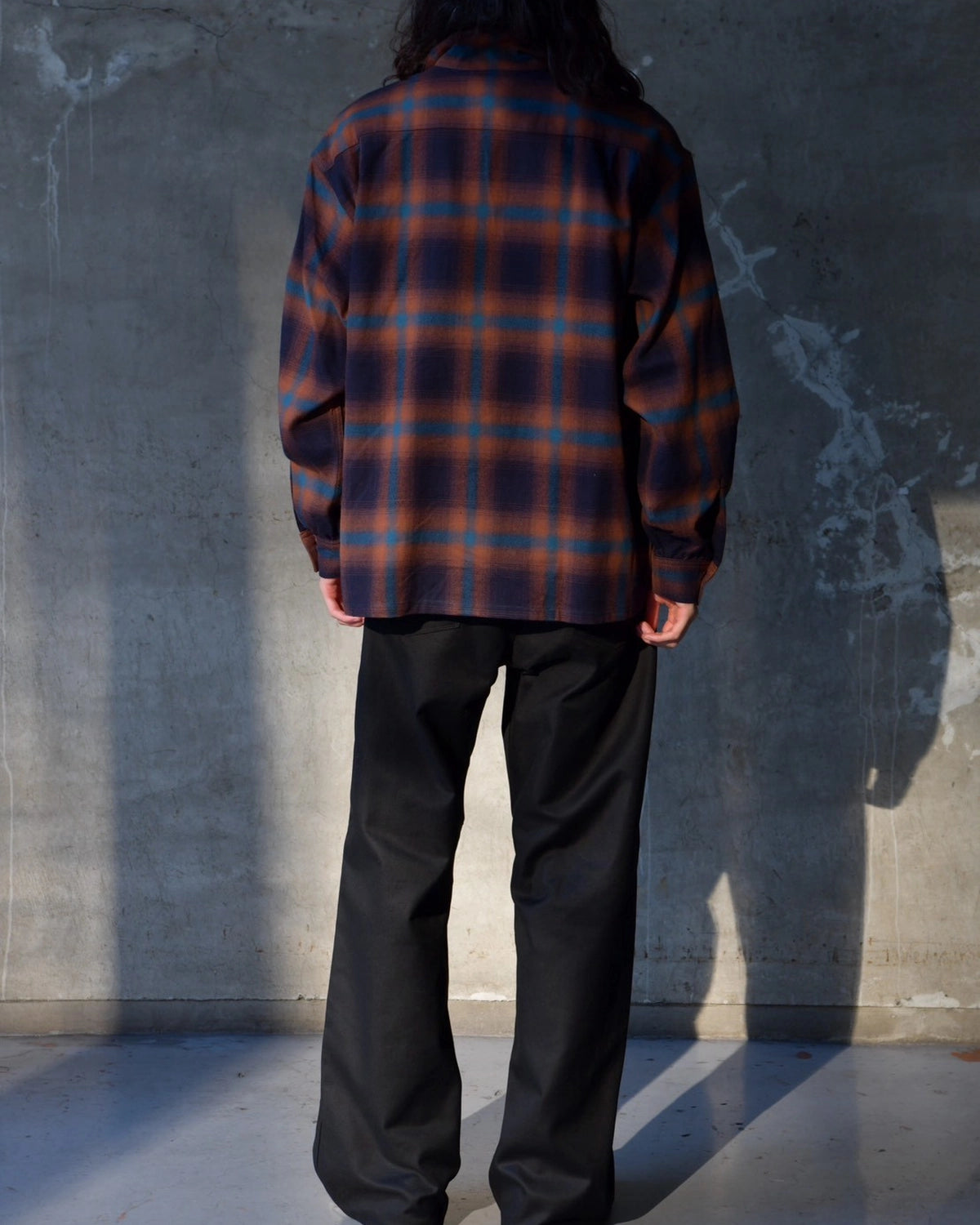 BEDWIN & THE HEARTBREAKERS / FIVE BROTER Ex. L/S CHECK SHIRT "VIN" (26AB1769)