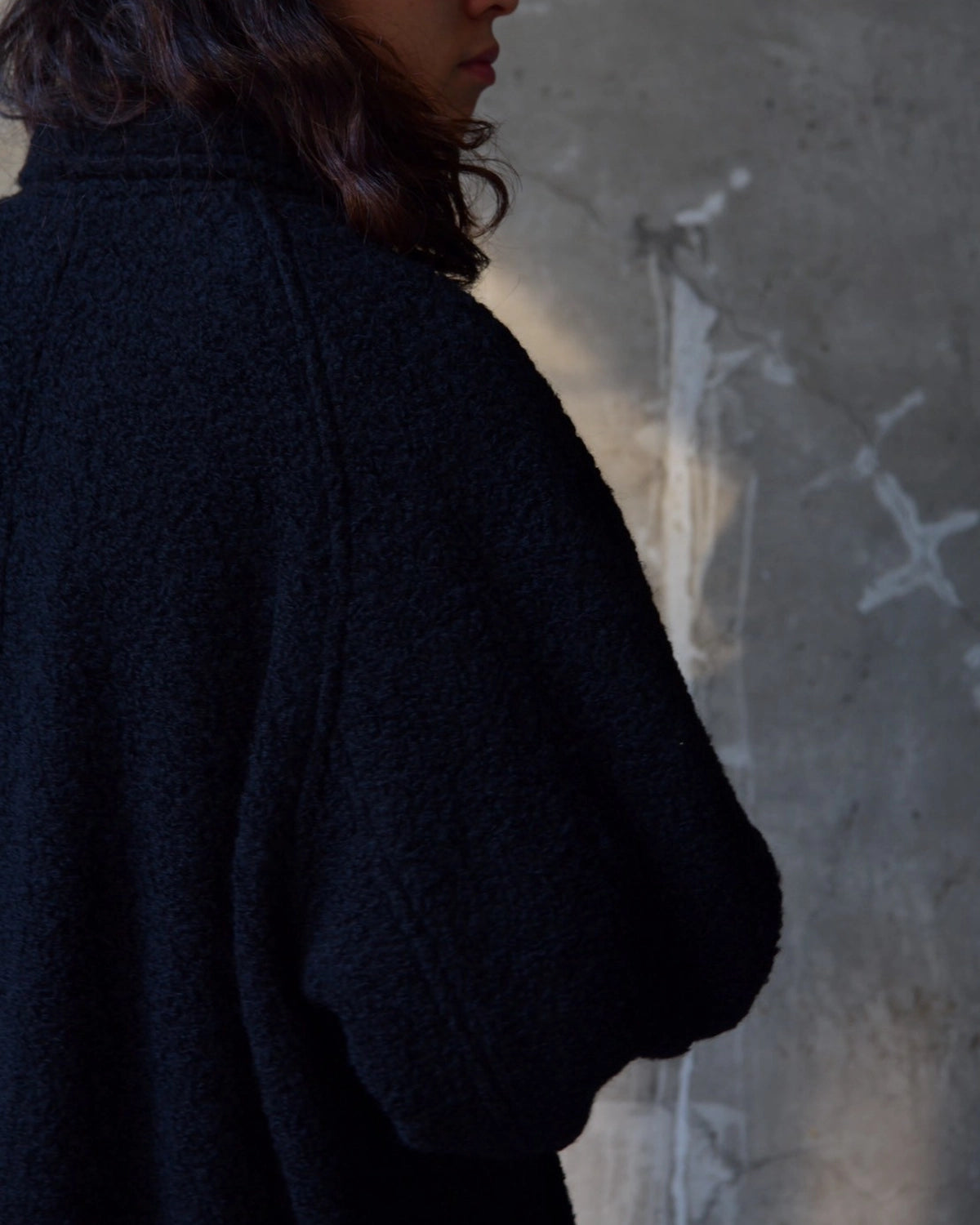 BEDWIN & THE HEARTBREAKERS / WOOL BALMACAAN COAT "Balmacaan" (26AB5659)