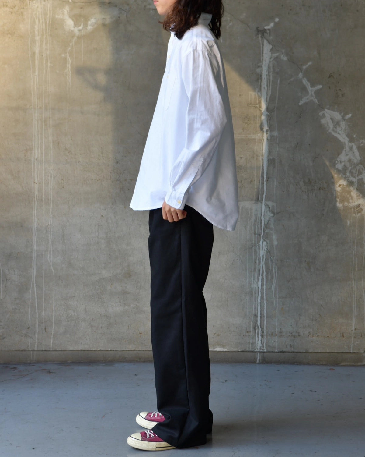 BEDWIN & THE HEARTBREAKERS / L/S BUTTON DOWN SHIRT "BRIAN" (26AB1766A)