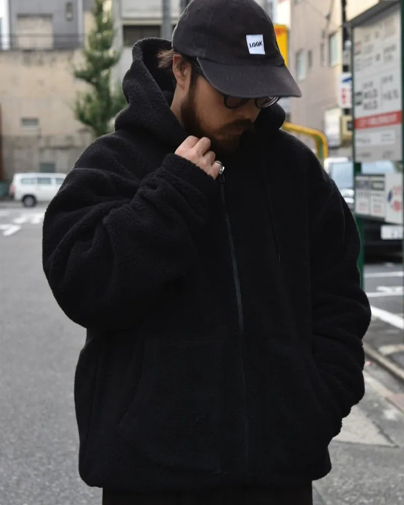 BEDWIN & THE HEARTBREAKERS / L/S BOA HOODIE "GLEN" (24AB2142)