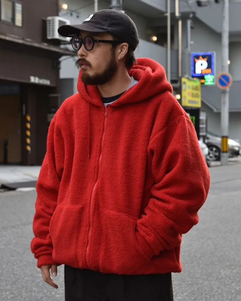 BEDWIN & THE HEARTBREAKERS / L/S BOA HOODIE "GLEN" (24AB2142)