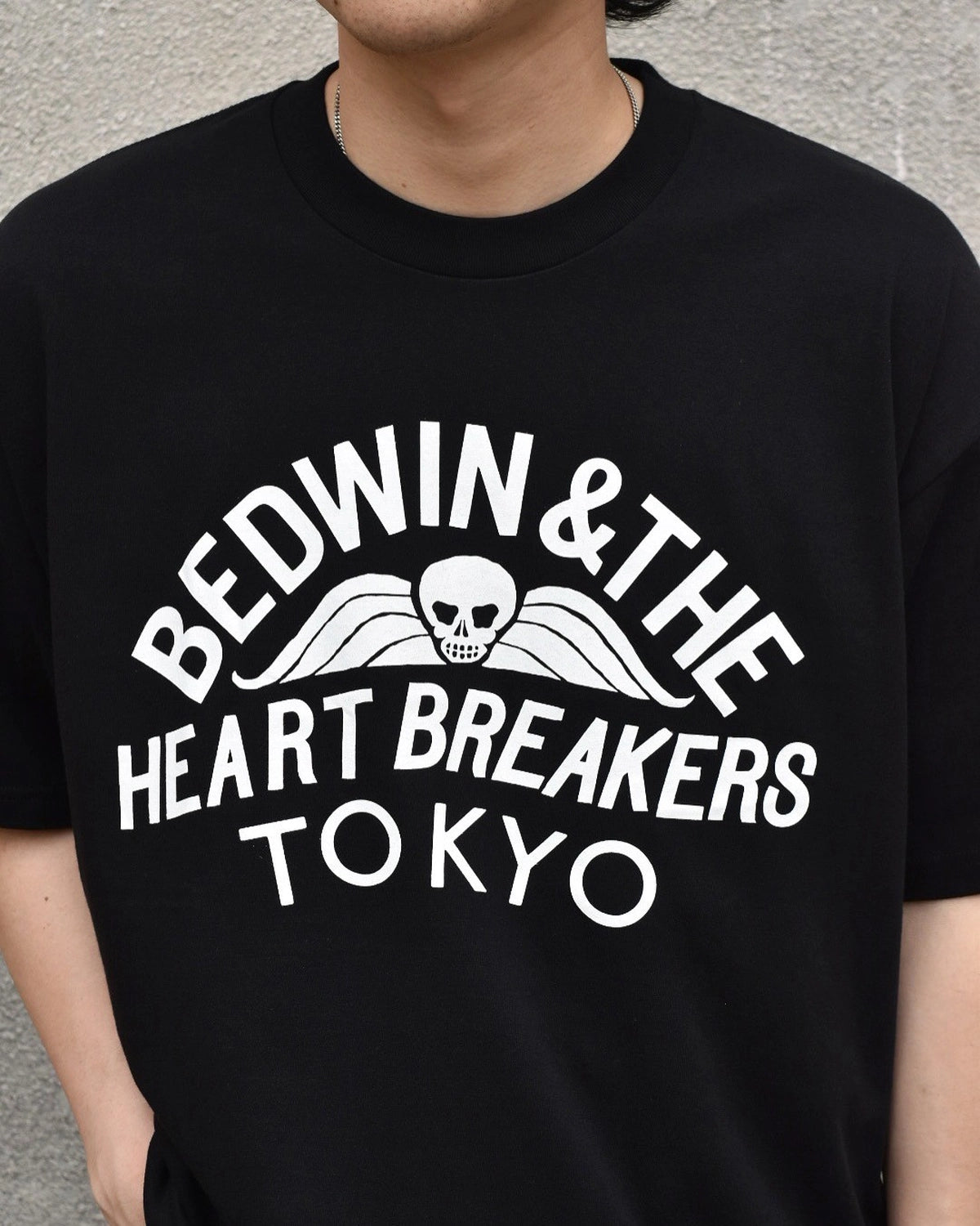 BEDWIN & THE HEARTBREAKERS / S/S PRINTED TEE "FONDA" (25SB2203)