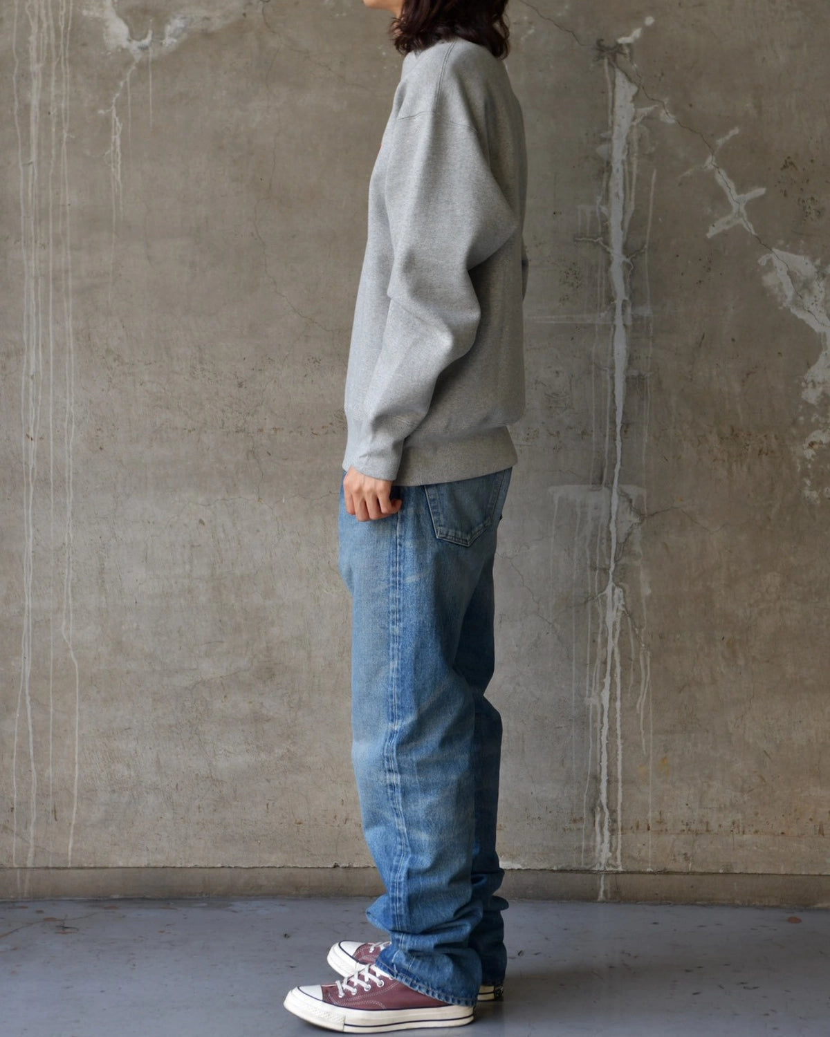 BEDWIN & THE HEARTBREAKERS / L/S VARSITY SWEATSHIRT "Varsity" (26AB2263)