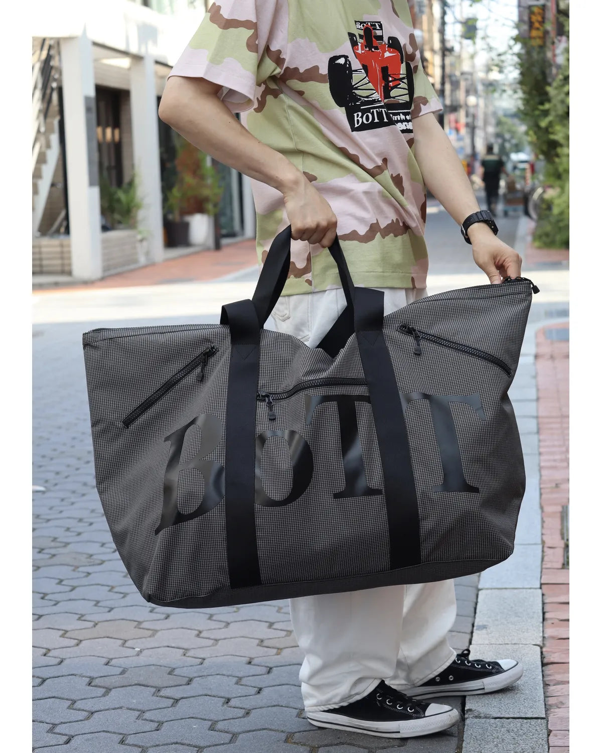 BoTT / Contrast Ripstop Mega Totebag