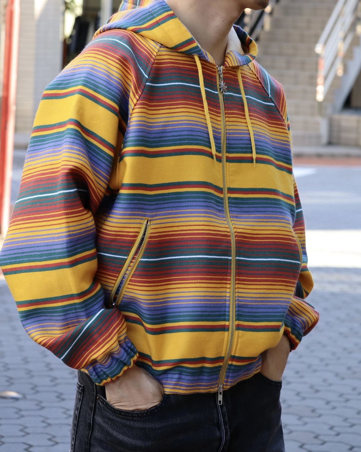 BoTT / Serape Raglan Zip Hoodie