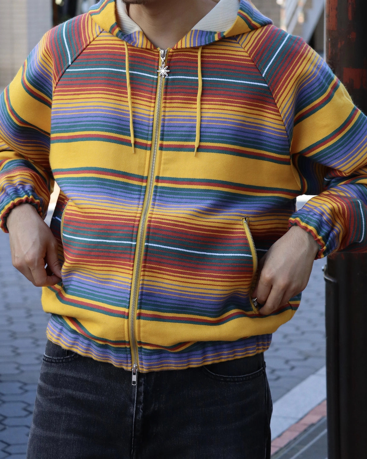 BoTT / Serape Raglan Zip Hoodie