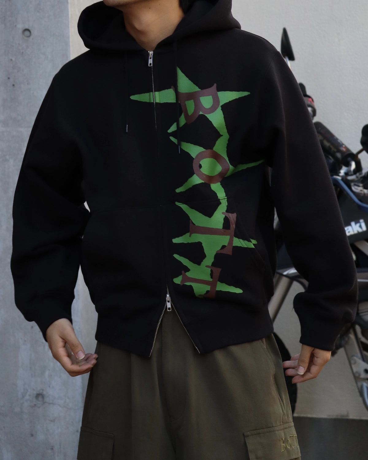 BoTT / Stars Zip Hoodie