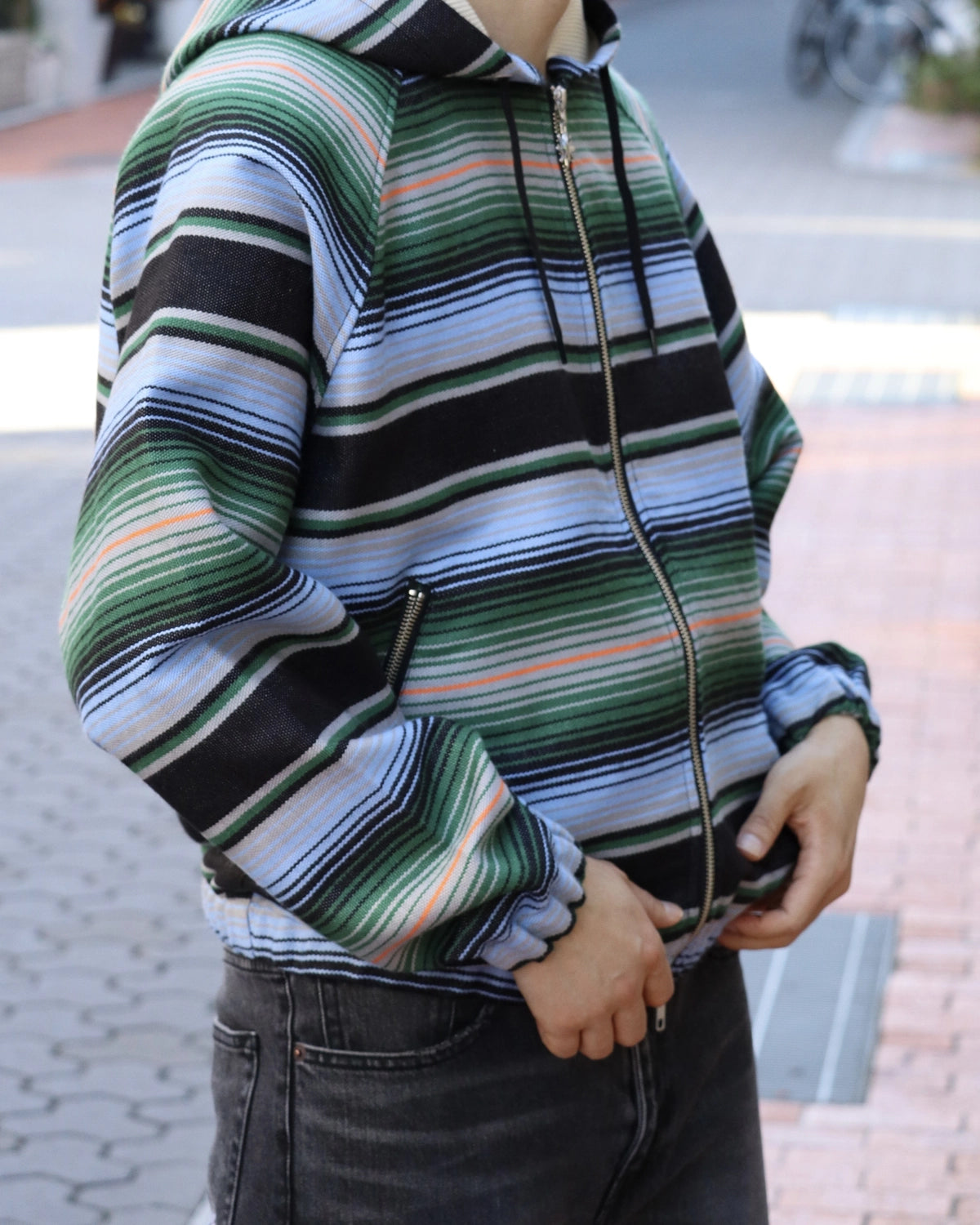 BoTT / Serape Raglan Zip Hoodie