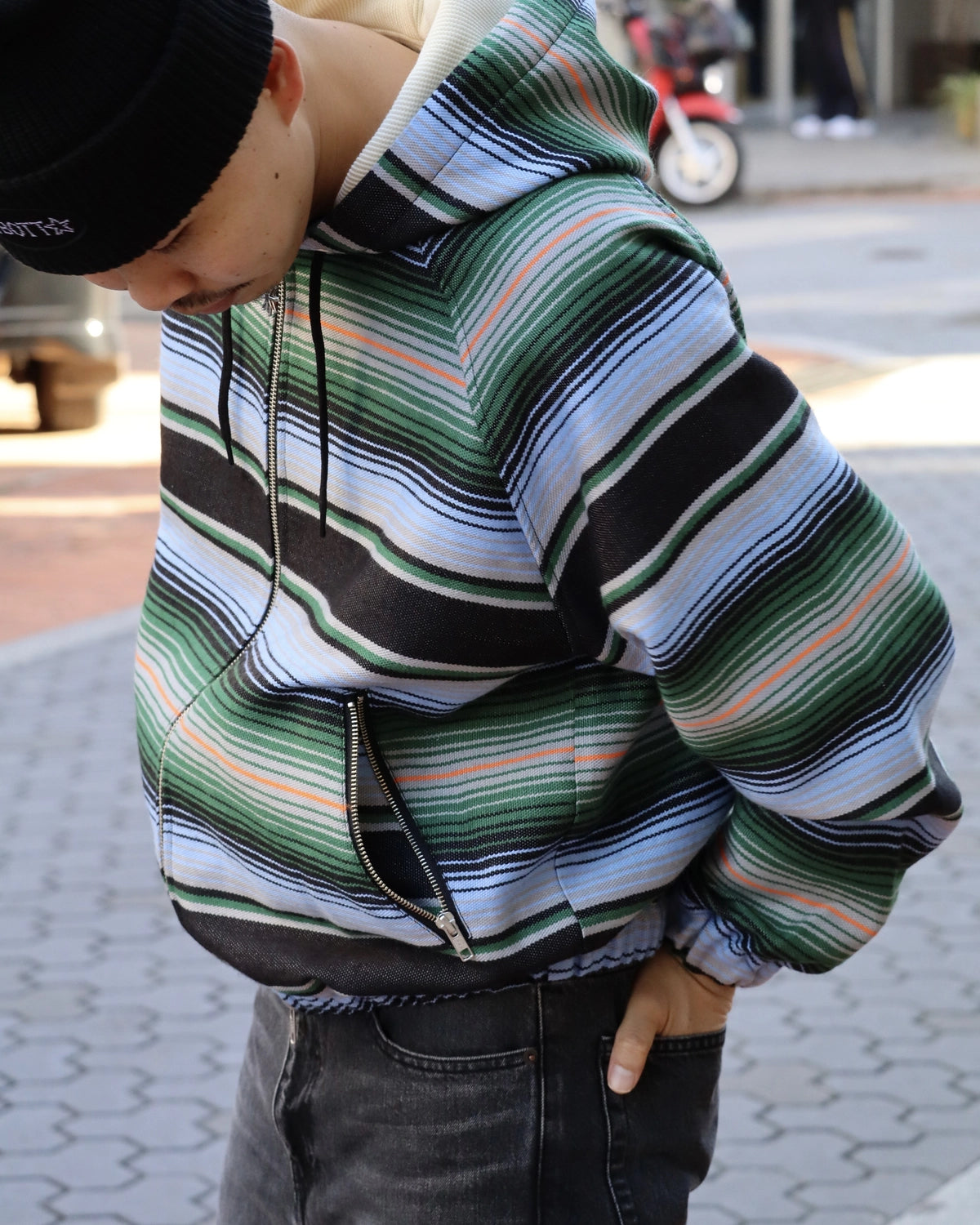 BoTT / Serape Raglan Zip Hoodie