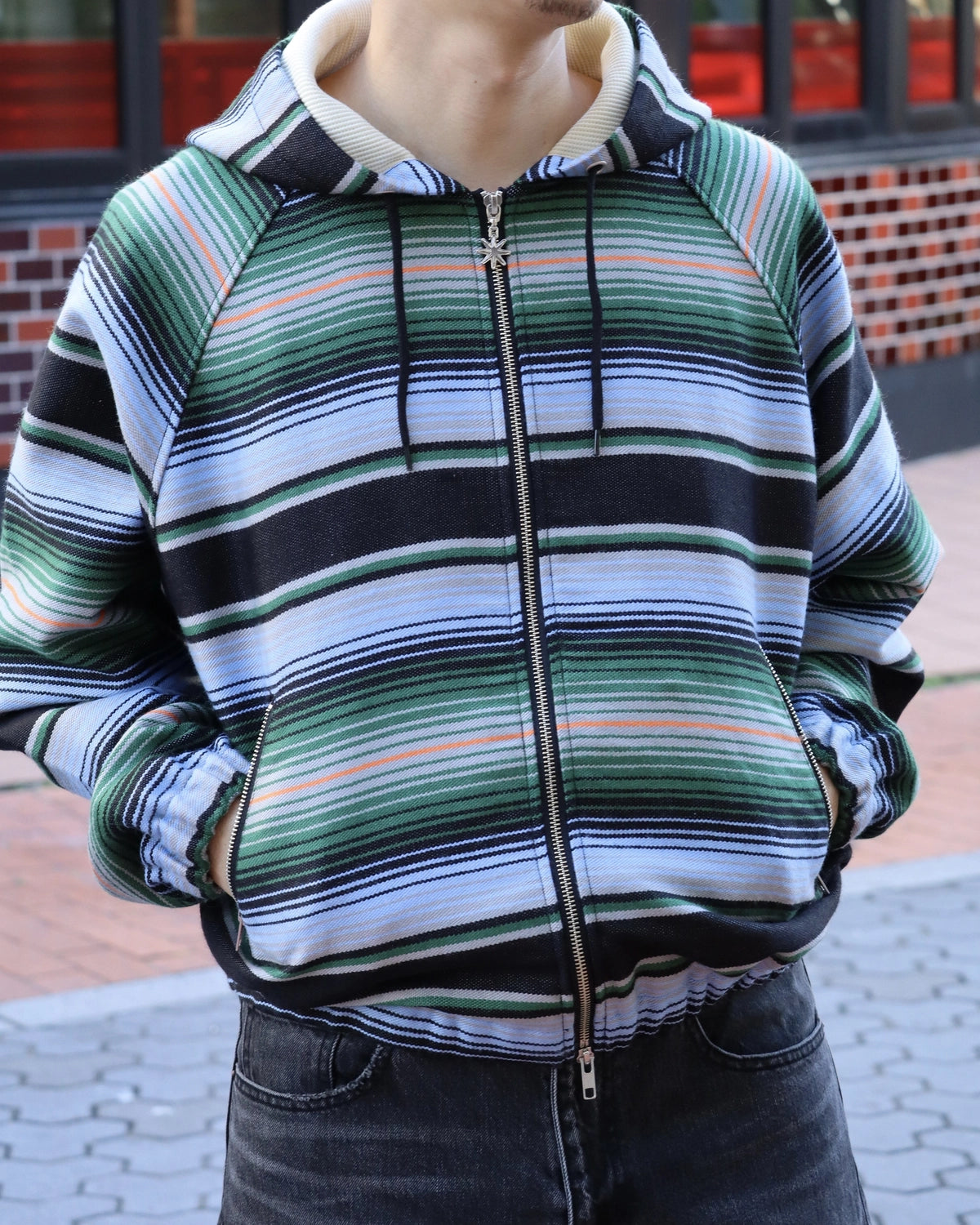 BoTT / Serape Raglan Zip Hoodie