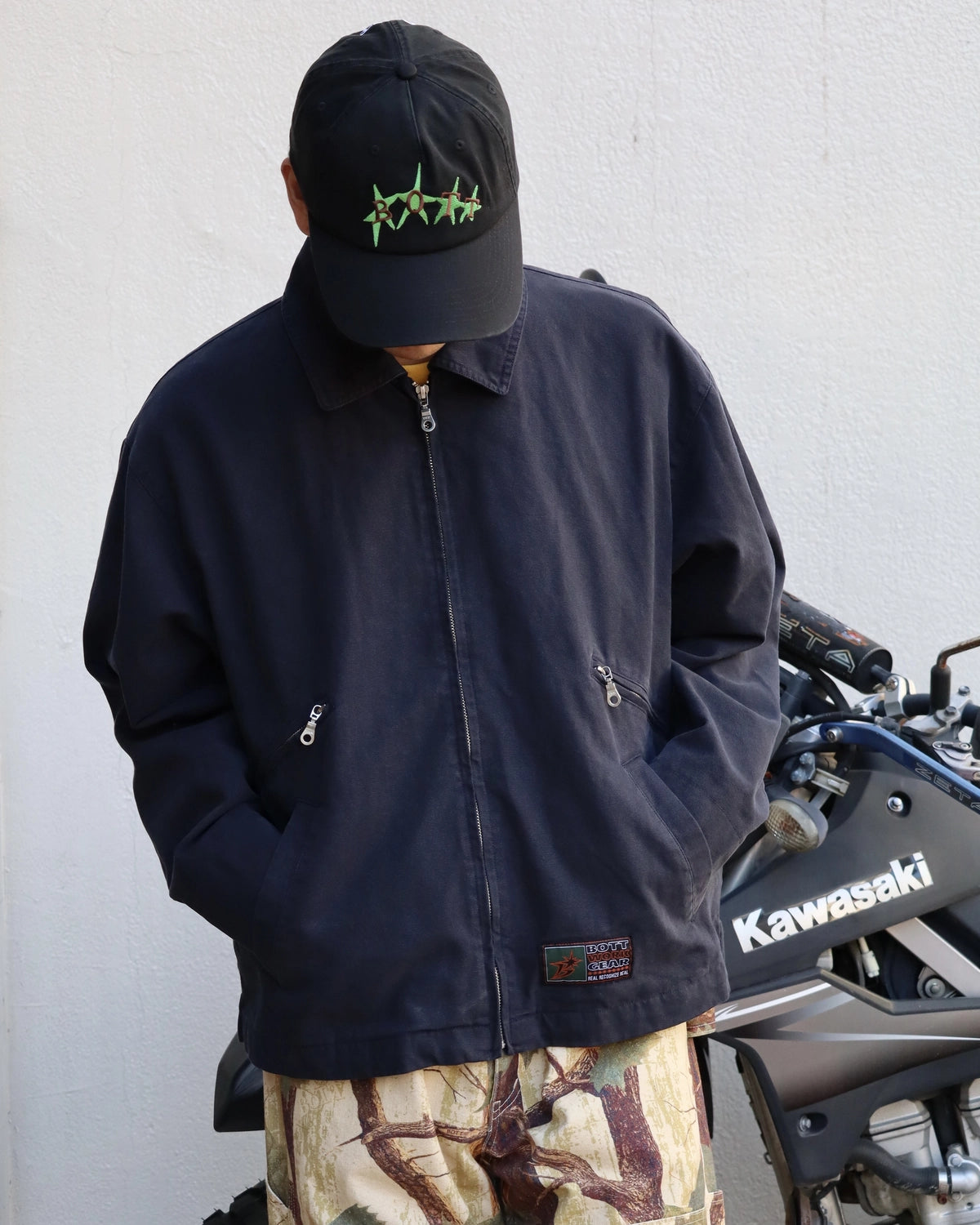 BoTT / Washed B Logo Work Jacket