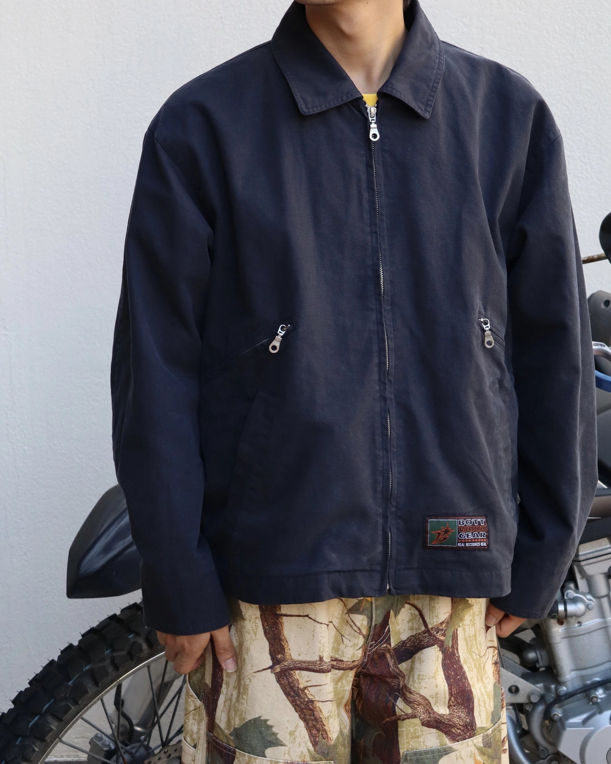 BoTT / Washed B Logo Work Jacket