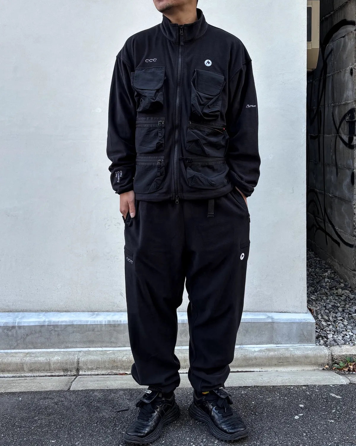 CITY COUNTRY CITY × Marmot  / MC POLATEC FLEECE JACKET (CCC-263J004)