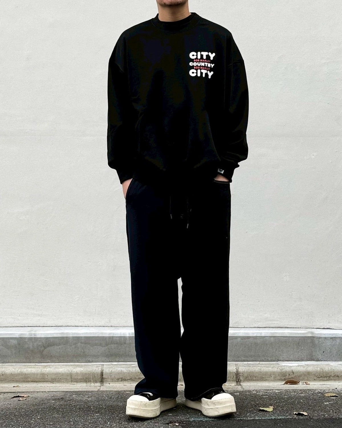 CITY COUNTRY CITY × BOB MARLEY / SWEAT SHIRT _ LIVE (CCC-261C004)