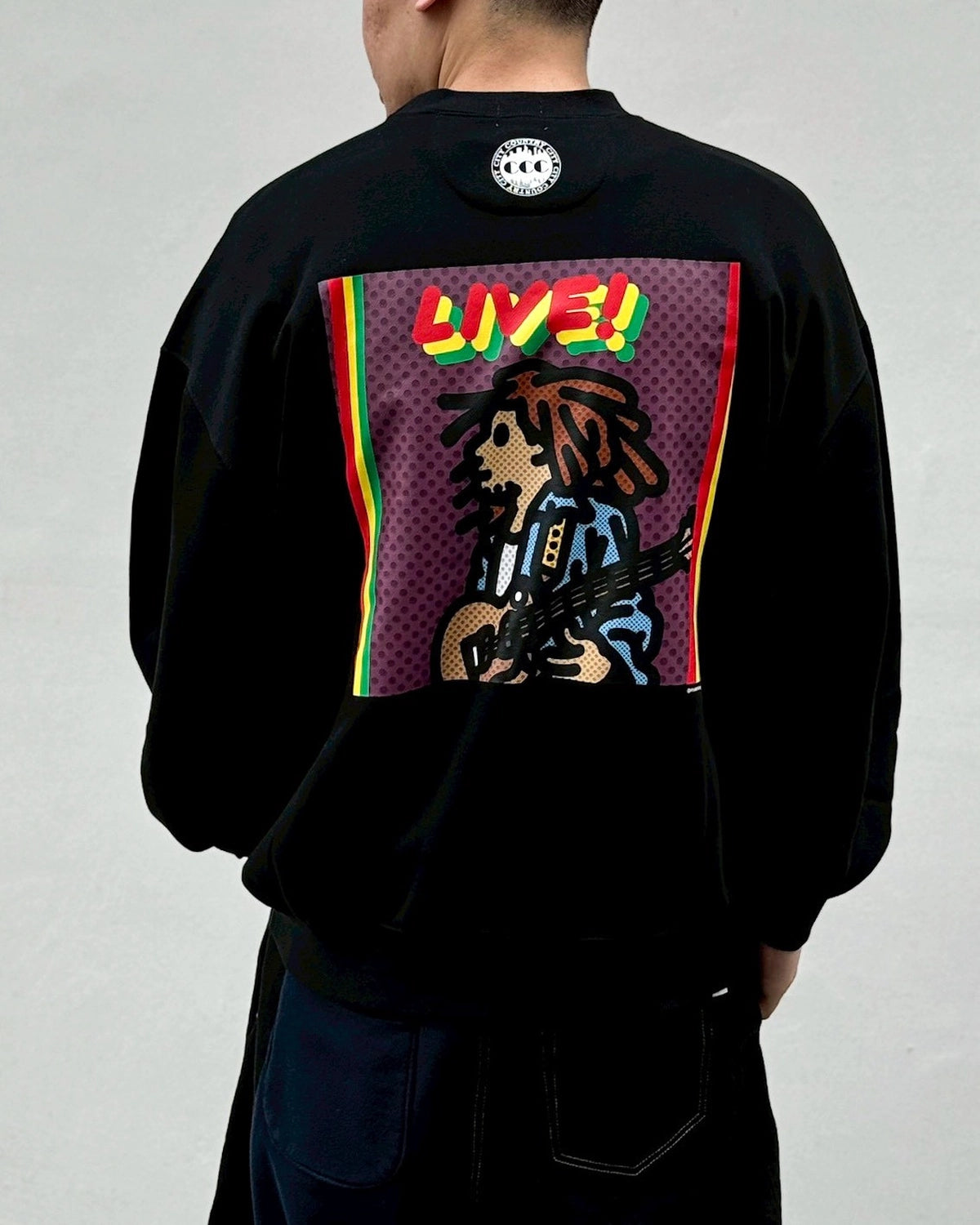 CITY COUNTRY CITY × BOB MARLEY / SWEAT SHIRT _ LIVE (CCC-261C004)