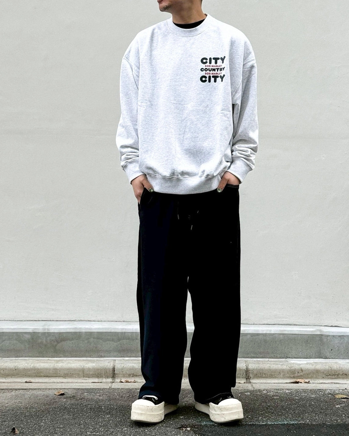 CITY COUNTRY CITY × BOB MARLEY / SWEAT SHIRT _ LEGEND (CCC-261C005)