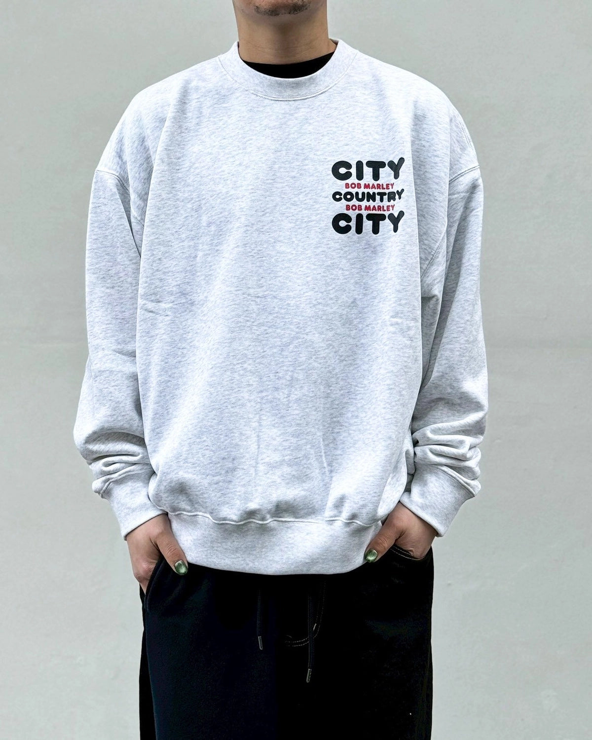 CITY COUNTRY CITY × BOB MARLEY / SWEAT SHIRT _ LEGEND (CCC-261C005)