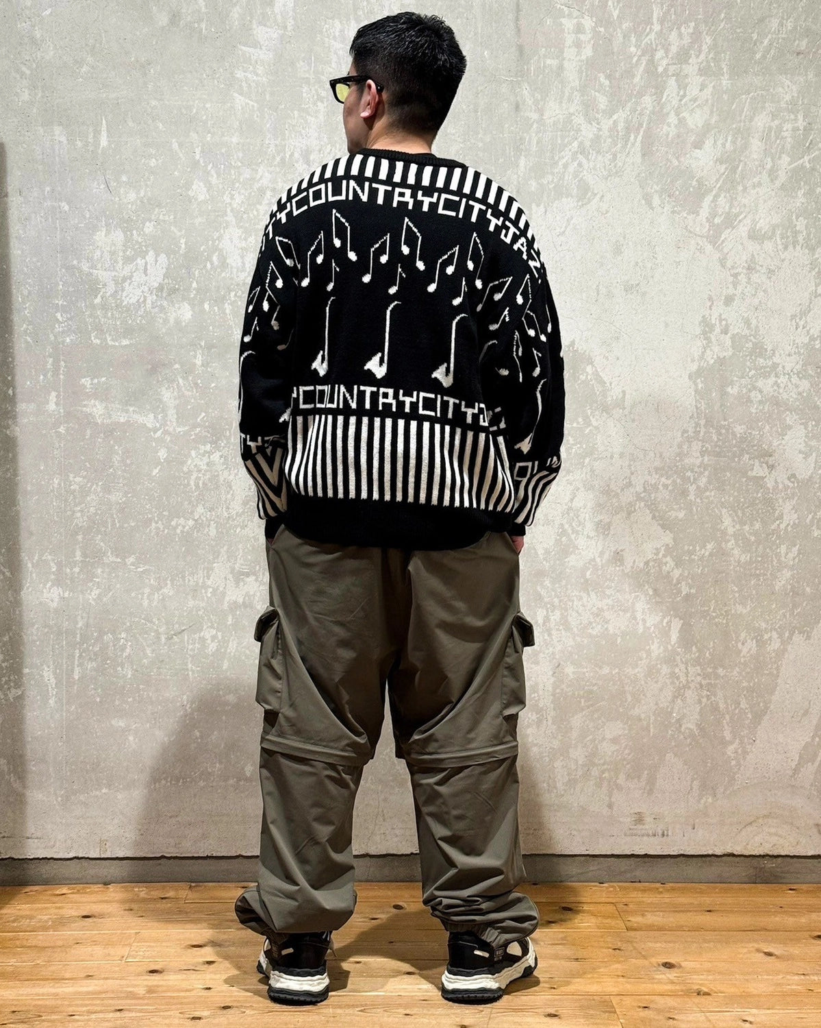 CITY COUNTRY CITY / KNIT SWEATER SITY COUNTRY CITY JAZZ (CCC-251K001)