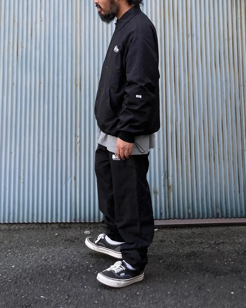 CITY COUNTRY CITY / SWITCHING NYLON TRACK PANTS (CCC-243P001)