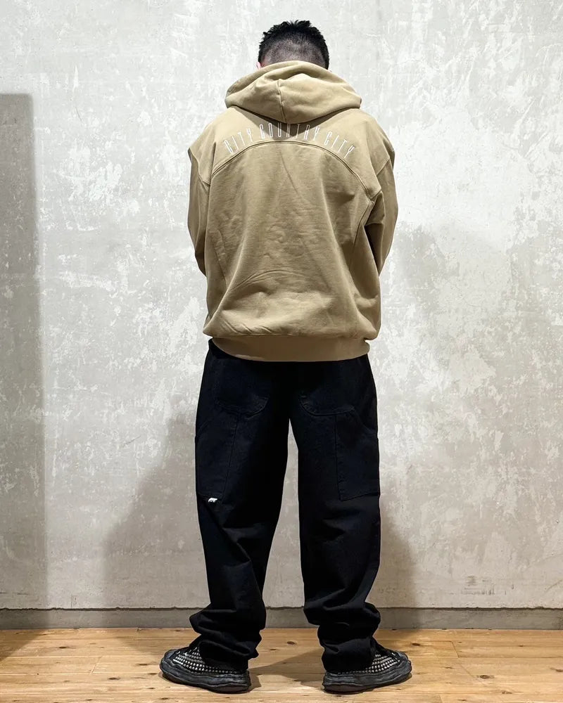 CITY COUNTRY CITY / SWITCHING COTTON HOODIE (CCC-243C003)