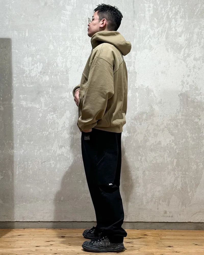 CITY COUNTRY CITY / SWITCHING COTTON HOODIE (CCC-243C003)