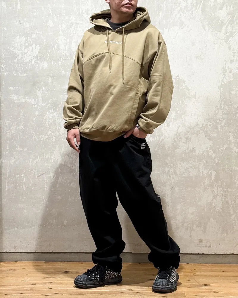 CITY COUNTRY CITY / SWITCHING COTTON HOODIE (CCC-243C003)