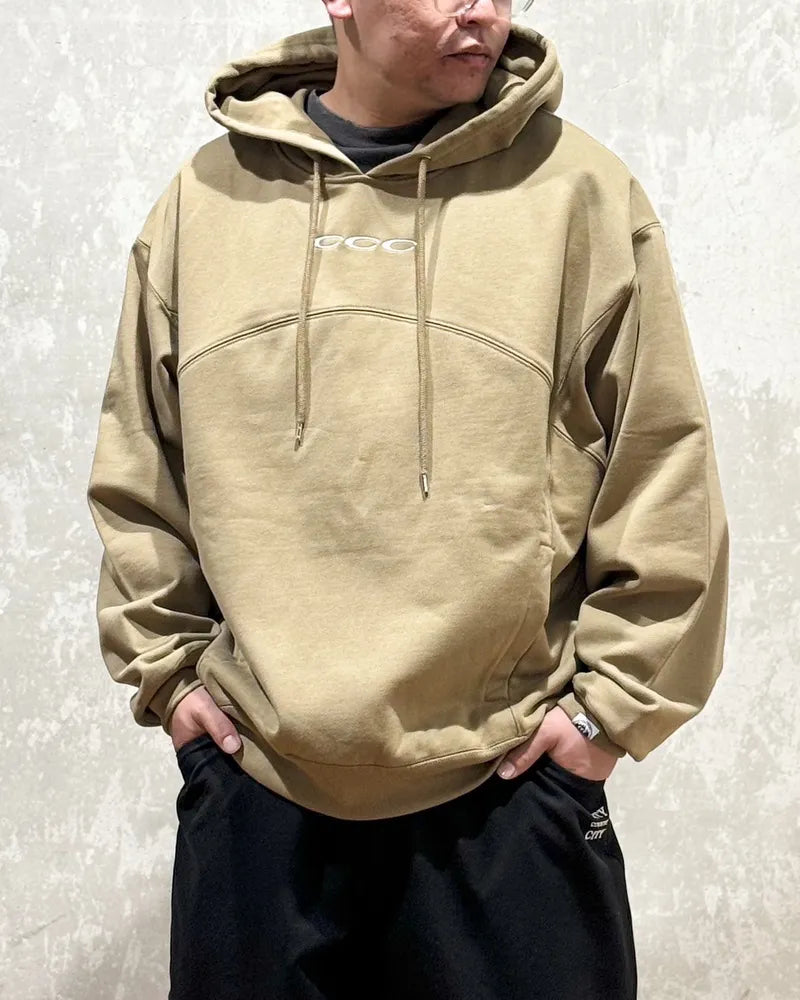 CITY COUNTRY CITY / SWITCHING COTTON HOODIE (CCC-243C003)