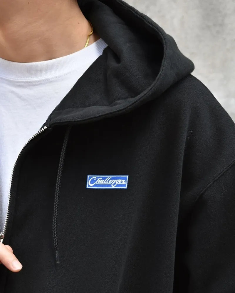 CHALLENGER / BAR LOGO ZIP HOODIE (CLG-SW 024-007)