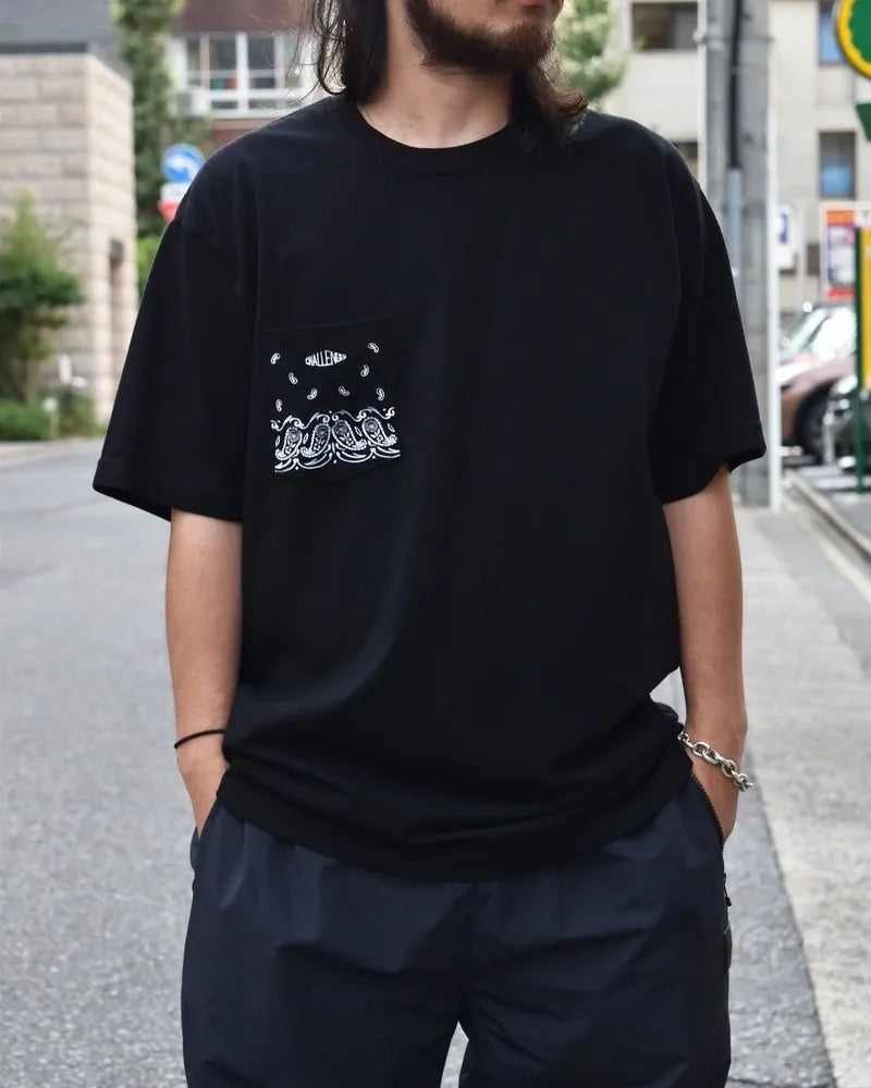 CHALLENGER / BANDANA POCKET TEE (CLG-TS 024-014)