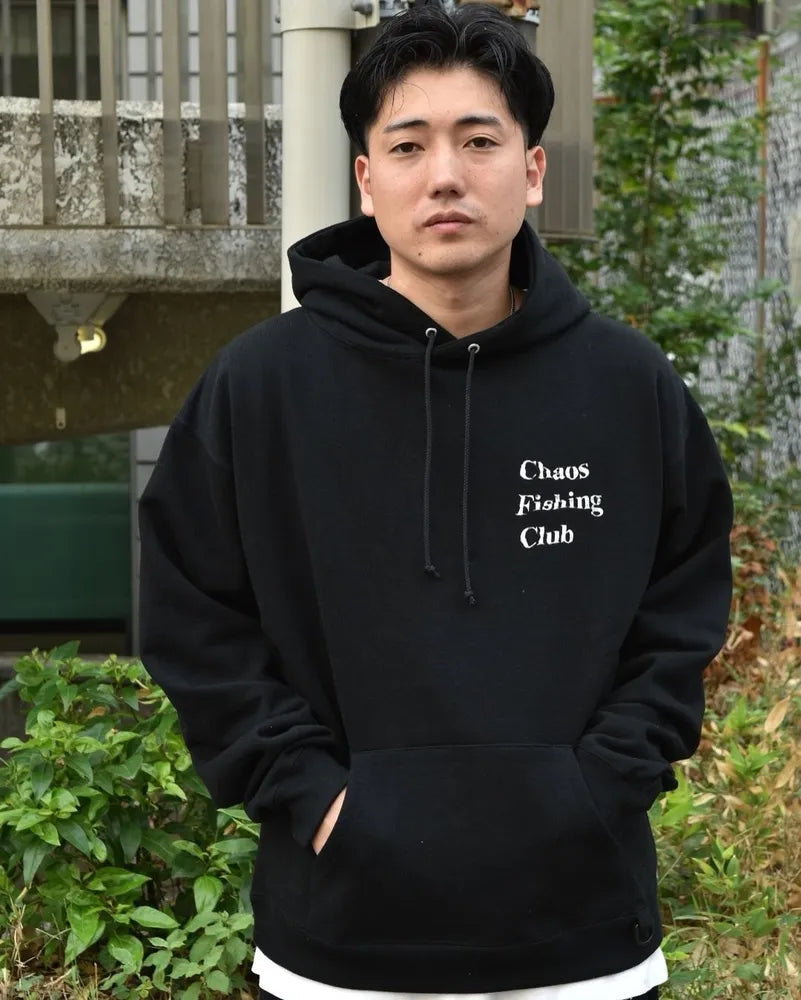 Chaos Fishing Club LOGO HOODIE JACK in the NET