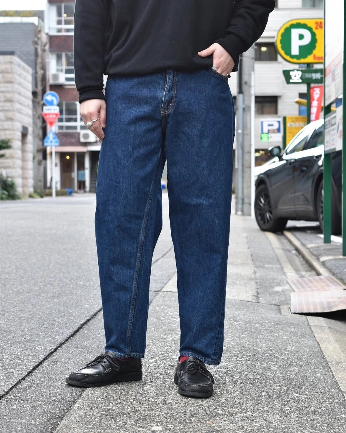 CIOTA (シオタ) / インディゴスビン13.5ozワイドテーパード CIOTA (シオタ) / インディゴスビン13.5ozワイドテーパード