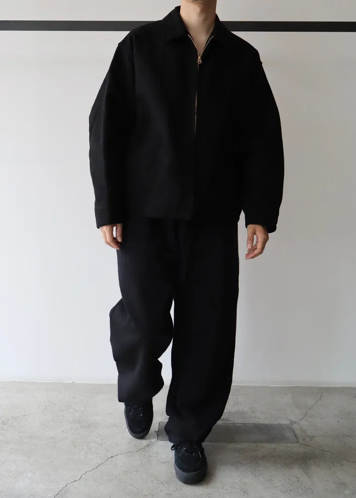【美品】comoli 21aw モールスキンジャケット ブラック COMOLI(コモリ) / モールスキンジップショートジャケット | 公式