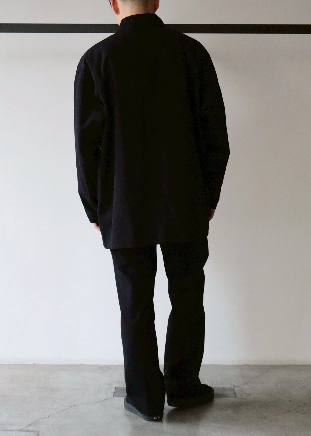 COMOLI / ポストワークツイル パンツ (C03-03011)　